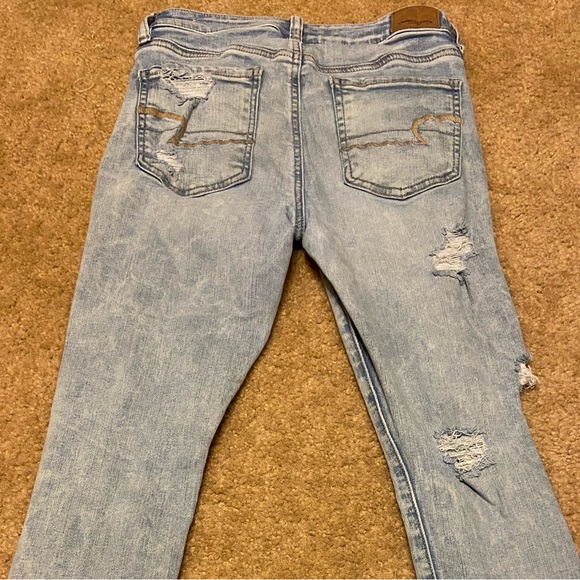 Hi- rise jegging cropped jeans - Picture 2 of 7